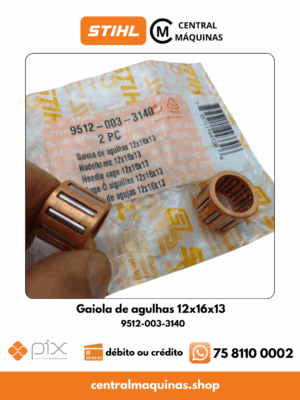 Gaiola de agulhas 12x16x13